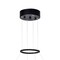 Cwi Lighting Juliette LED Chandelier With Black Finish 1043P24-101 - alternate 2
